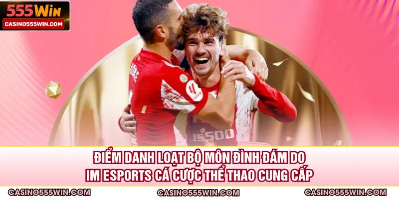 Điểm danh loạt bộ môn đình đám do IM Esports cá cược thể thao cung cấp